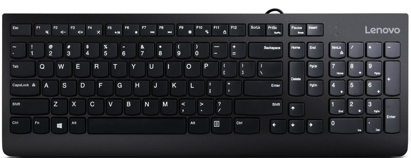 Lenovo 300 USB Combo Tastatur Maus enthalten Haus QWERTZ Deutsch Schwarz