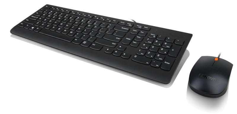 Lenovo 300 USB Combo Tastatur Maus enthalten Haus QWERTZ Deutsch Schwarz