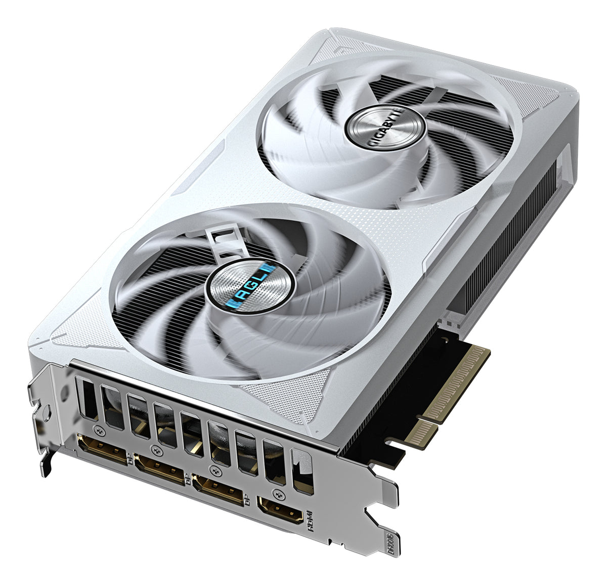 GIGABYTE GeForce RTX 5060 EAGLE OC ICE 8G Grafikkarte - 8GB GDDR7, 128bit, PCI-E 5.0, 2550 MHz Kerntakt, 3 x DisplayPort, 1 x HDMI, GV-N5060EAGLEOC ICE-8GD