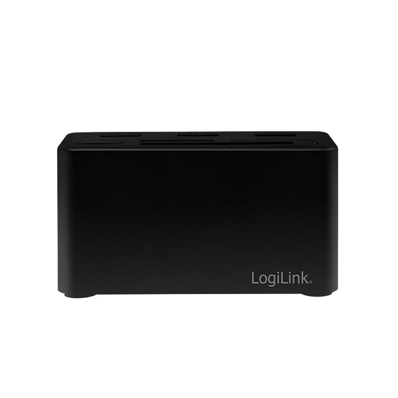 LogiLink CR0046 laptop-dockingstation & portreplikator Kabelgebunden USB 3.2 Gen 1 (3.1 Gen 1) Type-C Schwarz