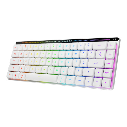 ASUS ROG Falchion RX Low Profile Tastatur Gaming USB + RF Wireless + Bluetooth QWERTZ Weiß
