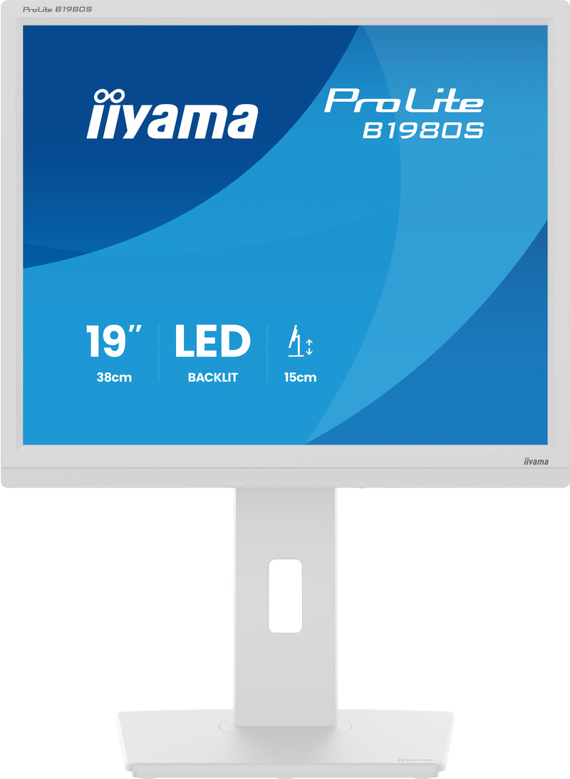 iiyama ProLite B1980S-W1 Computerbildschirm 48,3 cm (19") 1280 x 1024 Pixel SVGA LED Weiß