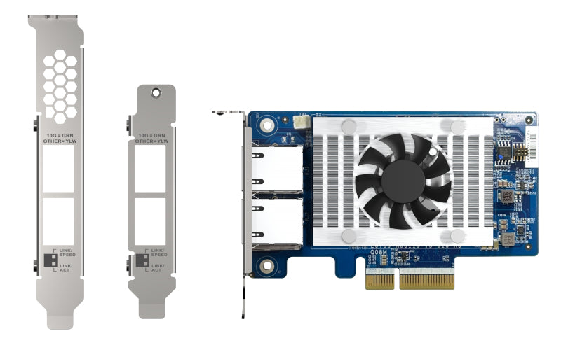 QNAP QXG-10G2T-X710 Netzwerkkarte Eingebaut Ethernet 1000 Mbit/s