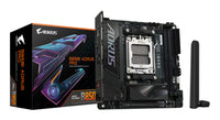 GIGABYTE B850I AORUS PRO Motherboard - Unterstützt AMD Ryzen 9000 Serie CPUs, 8+2+1 Phasen Digital-VRM, bis zu 8400MHz DDR5 (OC), 1xPCIe 5.0 + 1xPCIe 4.0 M.2, 2.5LAN, WIFI 7, USB 3.2 Gen 2