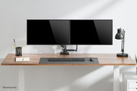 Neomounts DS75-450BL2 Monitorarm 17-32" - Gasfeder - Topfix - 180°-Stopp