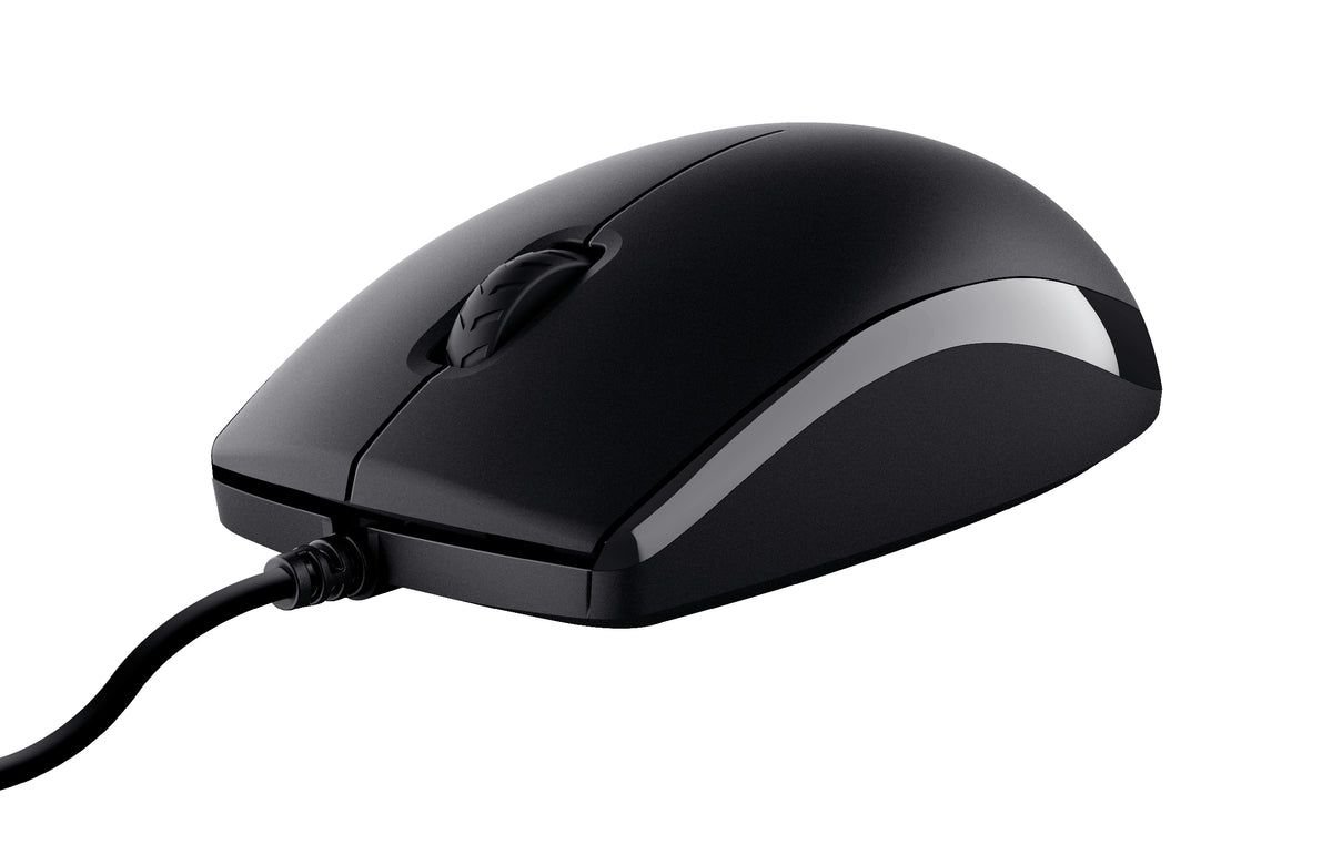 Trust TKM-250 Clavier Souris inclus Bureau USB QWERTZ Allemand Noir