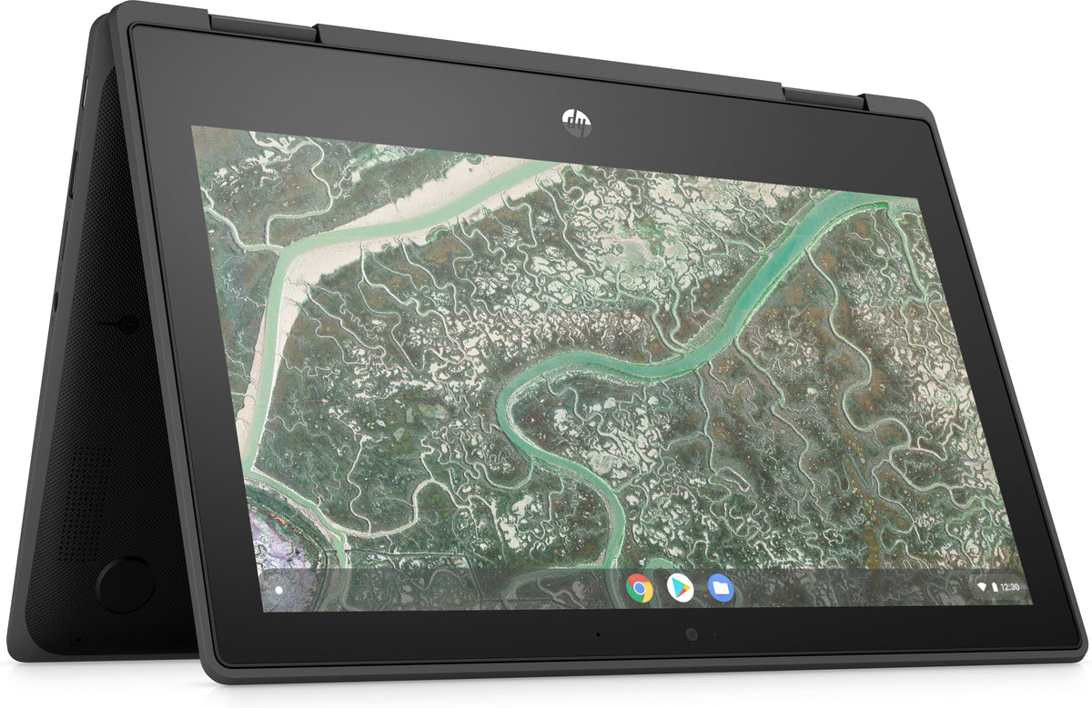 HP Chromebook x360 11MK G3 MediaTek MT8183 29,5 cm (11.6") Touchscreen HD 4 GB LPDDR4x-SDRAM 64 GB eMMC Wi-Fi 5 (802.11ac) ChromeOS Schwarz