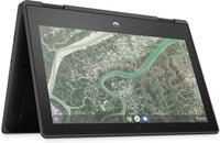 HP Chromebook x360 11MK G3 MediaTek MT8183 29,5 cm (11.6") Touchscreen HD 4 GB LPDDR4x-SDRAM 64 GB eMMC Wi-Fi 5 (802.11ac) ChromeOS Schwarz
