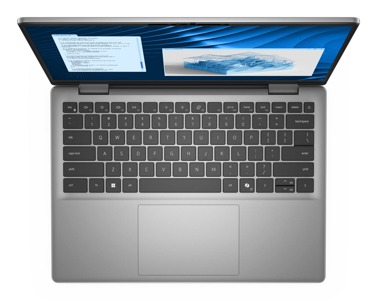 DELL Latitude 5455 Copilot+ PC Snapdragon X1-26-100 Laptop 35,6 cm (14") Full HD+ 16 GB LPDDR5x-SDRAM 512 GB SSD Wi-Fi 7 (802.11be) Windows 11 Pro Grau Deutsch