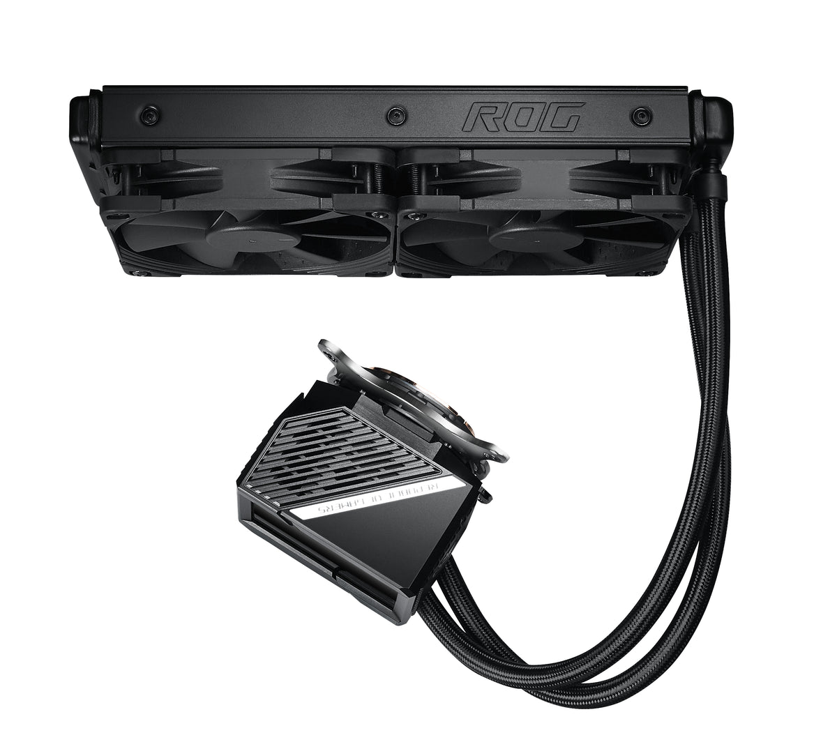 ASUS ROG RYUJIN II 240 Prozessor All-in-One-Flüssigkeitskühler 12 cm Schwarz 1 Stück(e)