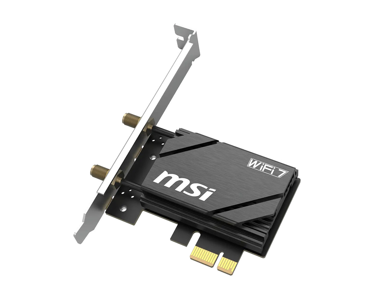 MSI HERALD BE6500 WIFI 7 PCIE CARD Netzwerkkarte Eingebaut
