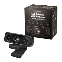 LogiLink UA0381 Webcam 1920 x 1080 Pixel USB 2.0 Schwarz
