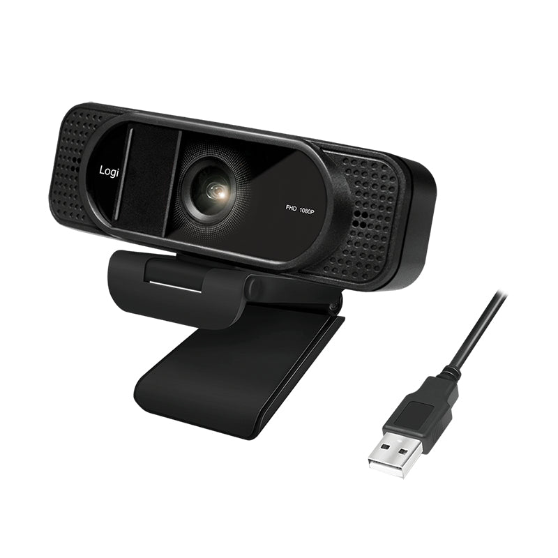 LogiLink UA0381 Webcam 1920 x 1080 Pixel USB 2.0 Schwarz