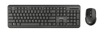 Trust TKM-350 Tastatur Maus enthalten Büro RF Wireless QWERTZ Deutsch Schwarz