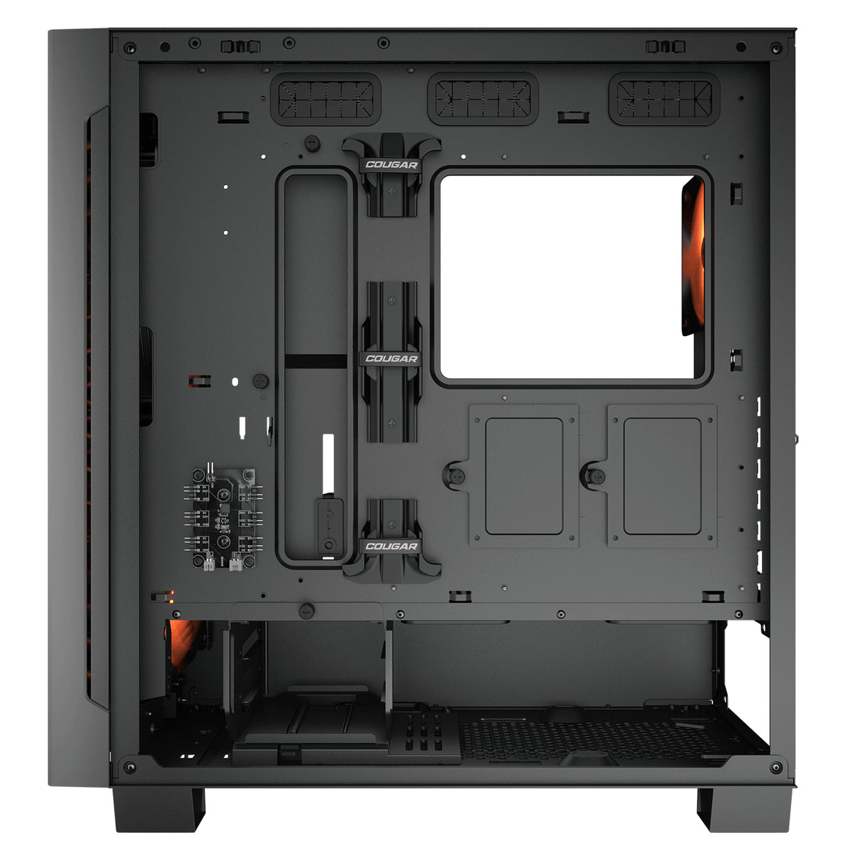 COUGAR Gehäuse Midi-Tower, Airface ECO, ARGB, Schwarz