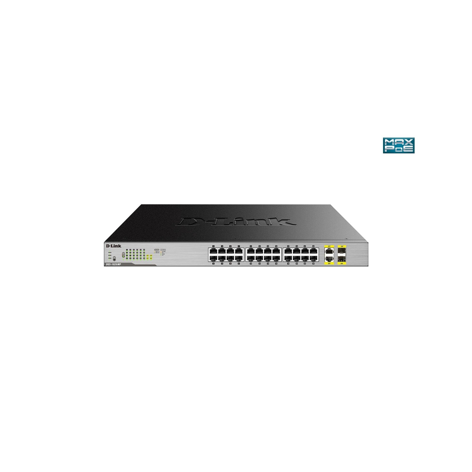 D-Link DGS-1026MP 26-Port Desktop