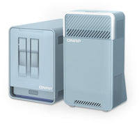 QNAP QMiroPlus-201W NAS Desktop Intel® Celeron® J4125 4 GB DDR4 0 TB QNAP Turbo System Blau