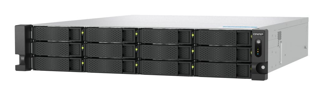 QNAP TS-H1277AXU-RP NAS Rack (2U) AMD Ryzen™ 7 32 GB DDR5 0 TB QuTS hero Schwarz