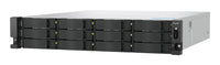 QNAP TS-H1277AXU-RP NAS Rack (2U) AMD Ryzen™ 5 16 GB DDR5 0 TB QuTS hero Schwarz