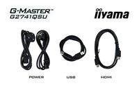 iiyama G-MASTER G2741QSU-B1 Computerbildschirm 68,6 cm (27") 2560 x 1440 Pixel 4K Ultra HD QLED Schwarz