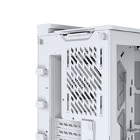 ASUS ROG CRONOX GR801 CURVE TG ARGB WHITE Midi Tower Weiß