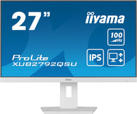 iiyama ProLite XUB2792QSU-W6 Computerbildschirm 68,6 cm (27") 2560 x 1440 Pixel Quad HD LED Weiß