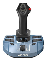 Thrustmaster TCA Sidestick X Airbus Edition Schwarz, Blau USB Flightstick Analog / Digital PC, Xbox Series S, Xbox Series X