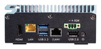 Shuttle Edge PC System SPCEL02WA , Intel Celeron J6412, Windows 11 IoT, 8GB RAM, 120GB M.2 SATA, 1x HDMI, 2x 2.5G LAN, 1x COM, DIO, 12-24V, 24/7 Dauerbetrieb, lüfterlos, inkl. VESA & DIN-RAIL Halterung