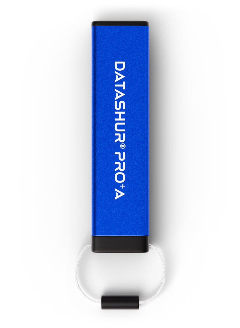 iStorage datAshur PRO+A USB-Stick 32 GB USB Typ-A 3.2 Gen 1 (3.1 Gen 1) Blau