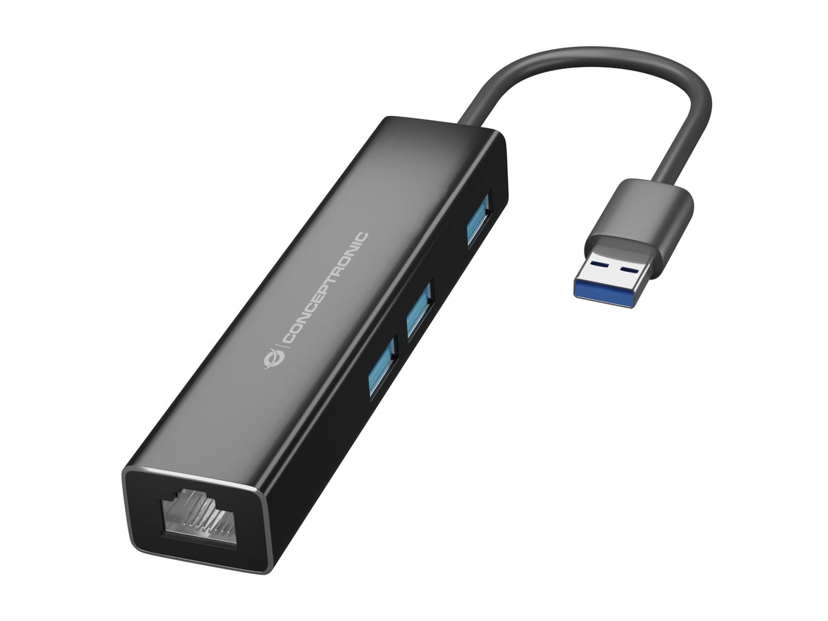 Conceptronic DONN07BA USB 3.2 Gen 1 (3.1 Gen 1) Type-A Schwarz