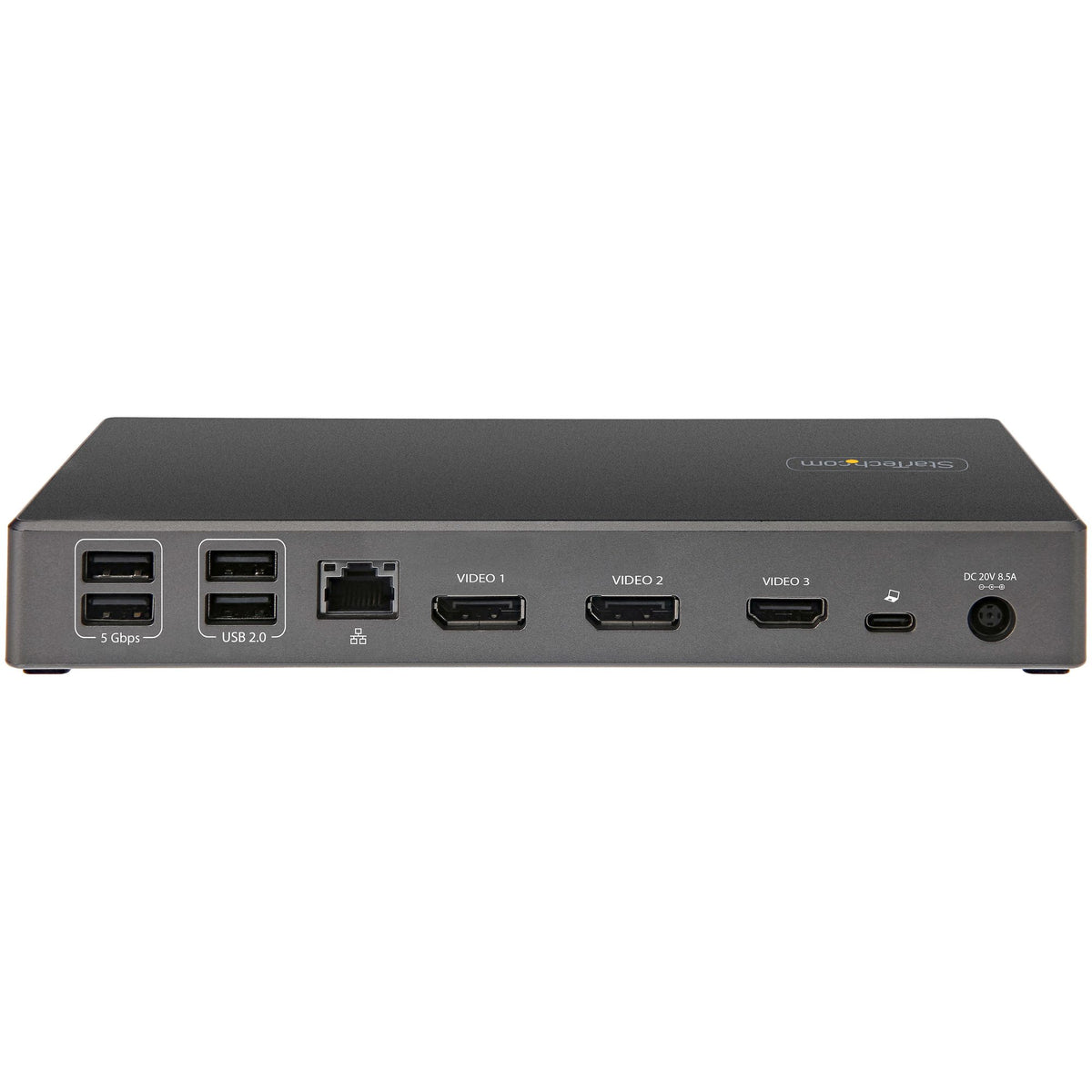 StarTech.com USB-C Dock - Triple 4K Monitor USB Typ-C Docking Station - 100W Power Delivery 3.0 - DP 1.4 Alt Mode & DSC, 2x DisplayPort 1.4/HDMI 2.0 - 6xUSB (2x 10Gbps) - Windows/Chrom