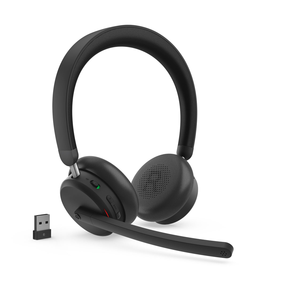 Lenovo ANC Headset 6550 Kopfhörer Kabellos Kopfband Büro/Callcenter USB Typ-C Bluetooth Schwarz