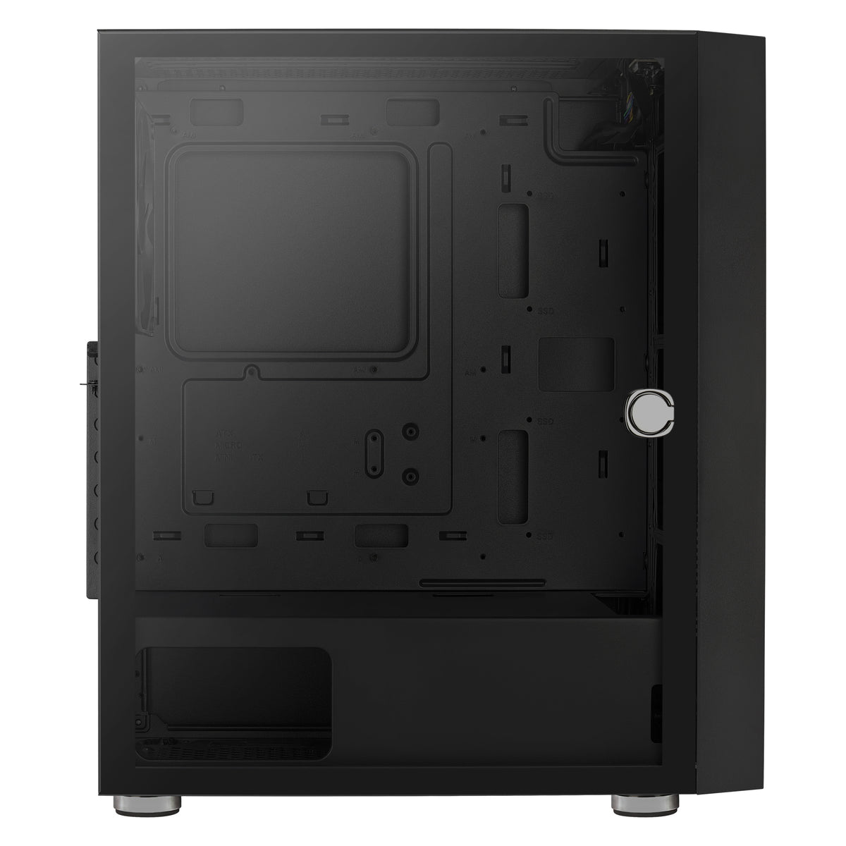 Aerocool Graphite V1 Midi Tower Schwarz
