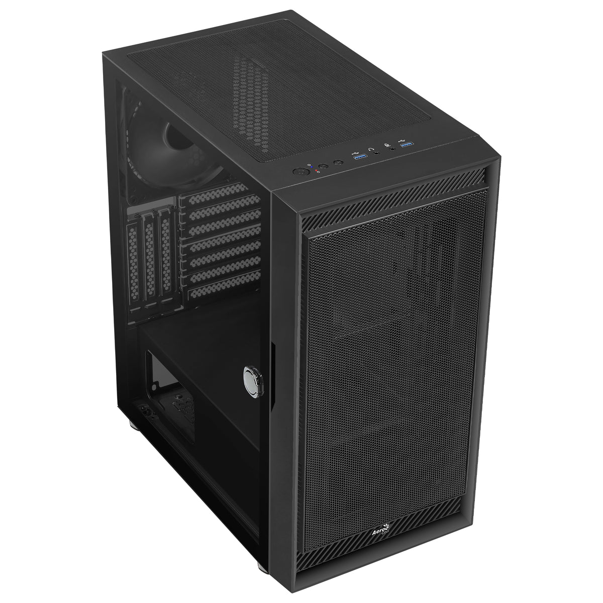 Aerocool Graphite V1 Midi Tower Schwarz
