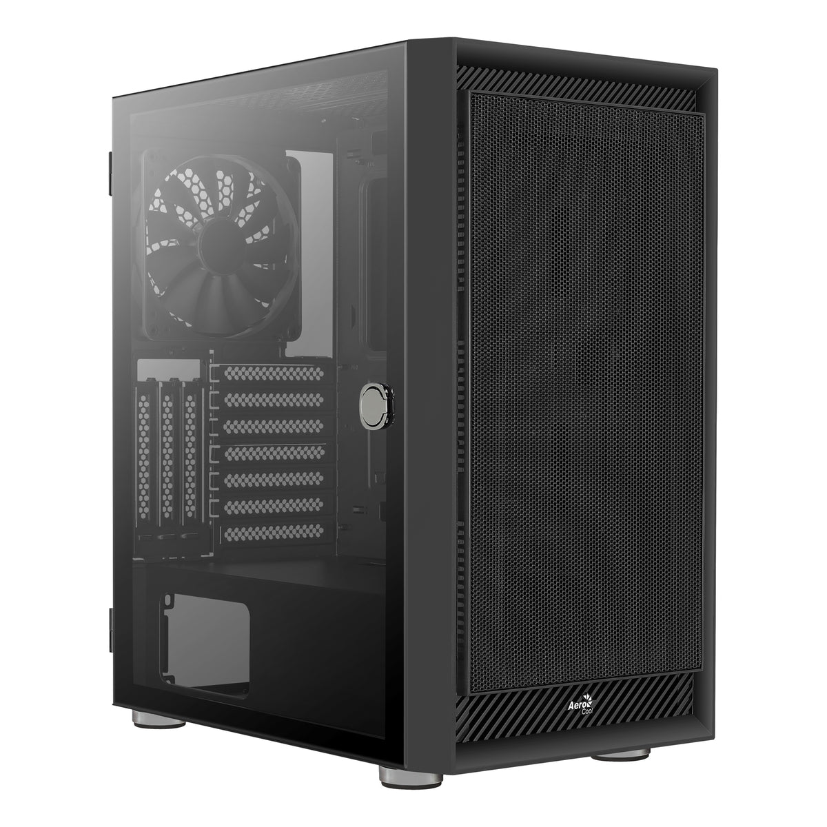 Aerocool Graphite V1 Midi Tower Schwarz