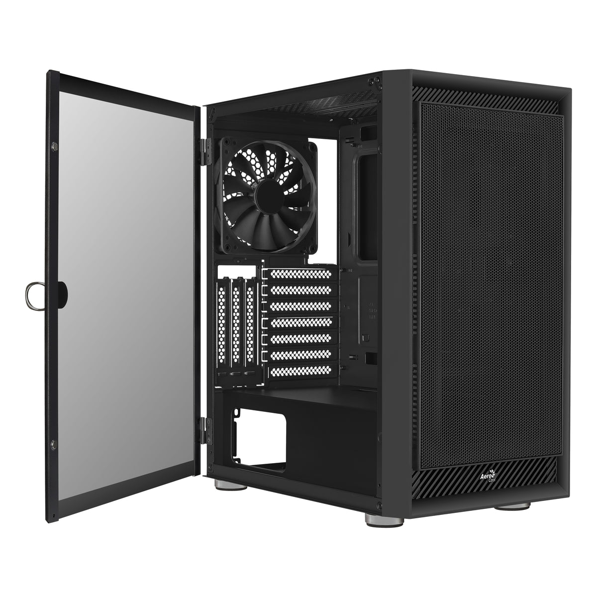 Aerocool Graphite V1 Midi Tower Schwarz