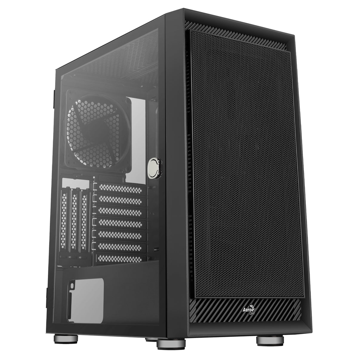 Aerocool Graphite V1 Midi Tower Schwarz