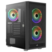 Aerocool Graphite V3 Midi Tower Schwarz