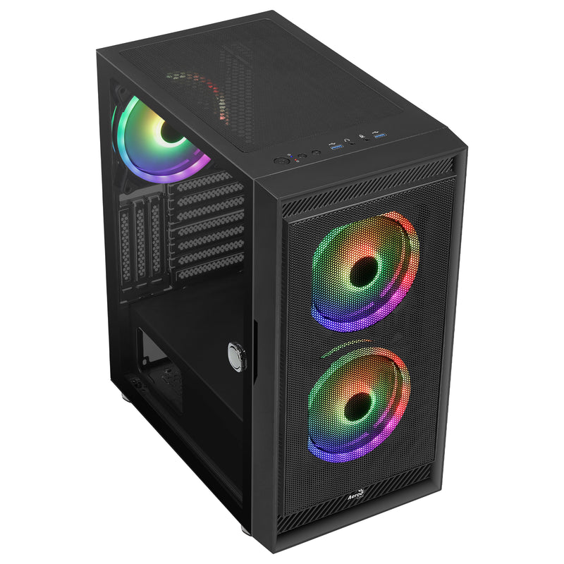 Aerocool Graphite V3 Midi Tower Schwarz