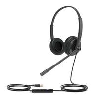 Yealink UH34 Kopfhörer Kabelgebunden Kopfband Büro/Callcenter Schwarz