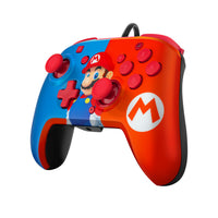 PDP REMATCH: Power Pose Mario Blau, Rot USB Gamepad Analog / Digital Nintendo Switch, Nintendo Switch OLED