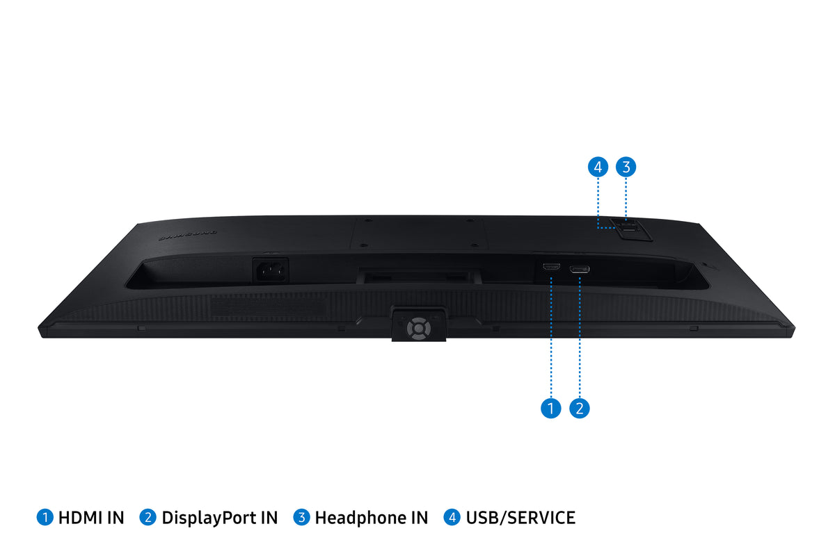 Samsung LS27A706NWU Computerbildschirm 68,6 cm (27") 3840 x 2160 Pixel 4K Ultra HD LED Schwarz