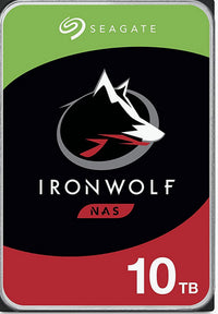 Seagate IronWolf ST10000VN000 Interne Festplatte 10 TB 7200 RPM 256 MB 3.5" Serial ATA III
