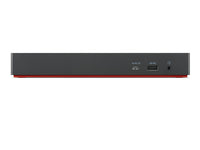 Lenovo ThinkPad Thunderbolt 4 WorkStation Kabelgebunden Schwarz, Rot