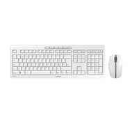 CHERRY Stream Desktop Recharge Tastatur Maus enthalten Universal RF Wireless QWERTZ Schweiz Grau