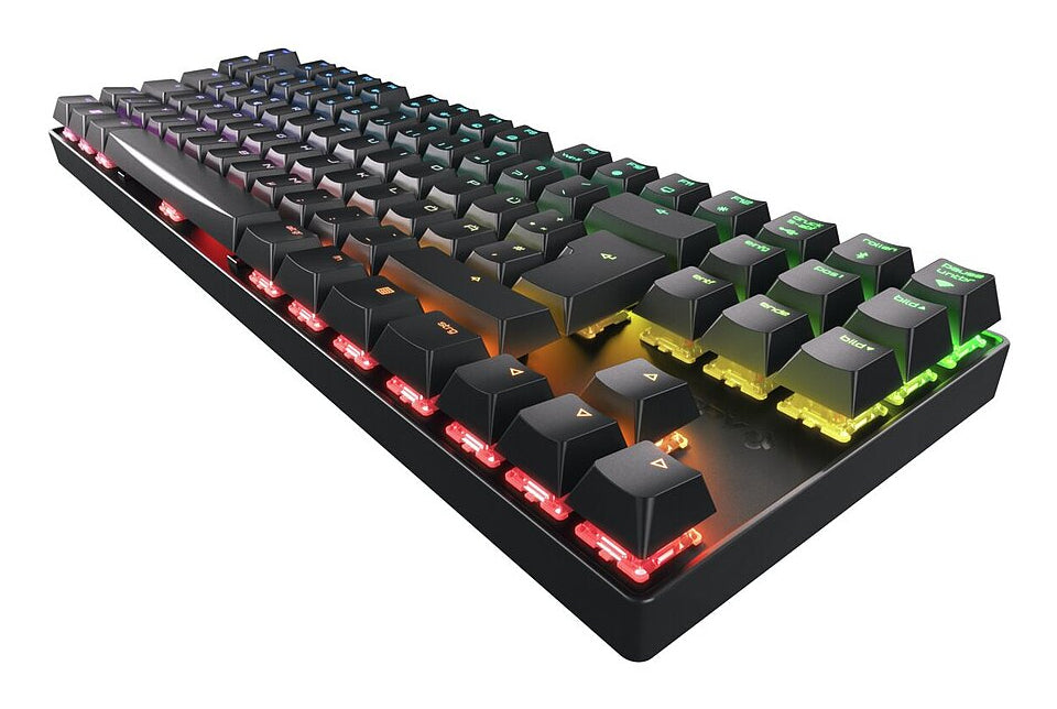 CHERRY MX 8.2 TKL Wireless RGB Tastatur Gaming USB + RF Wireless + Bluetooth QWERTZ Deutsch Schwarz