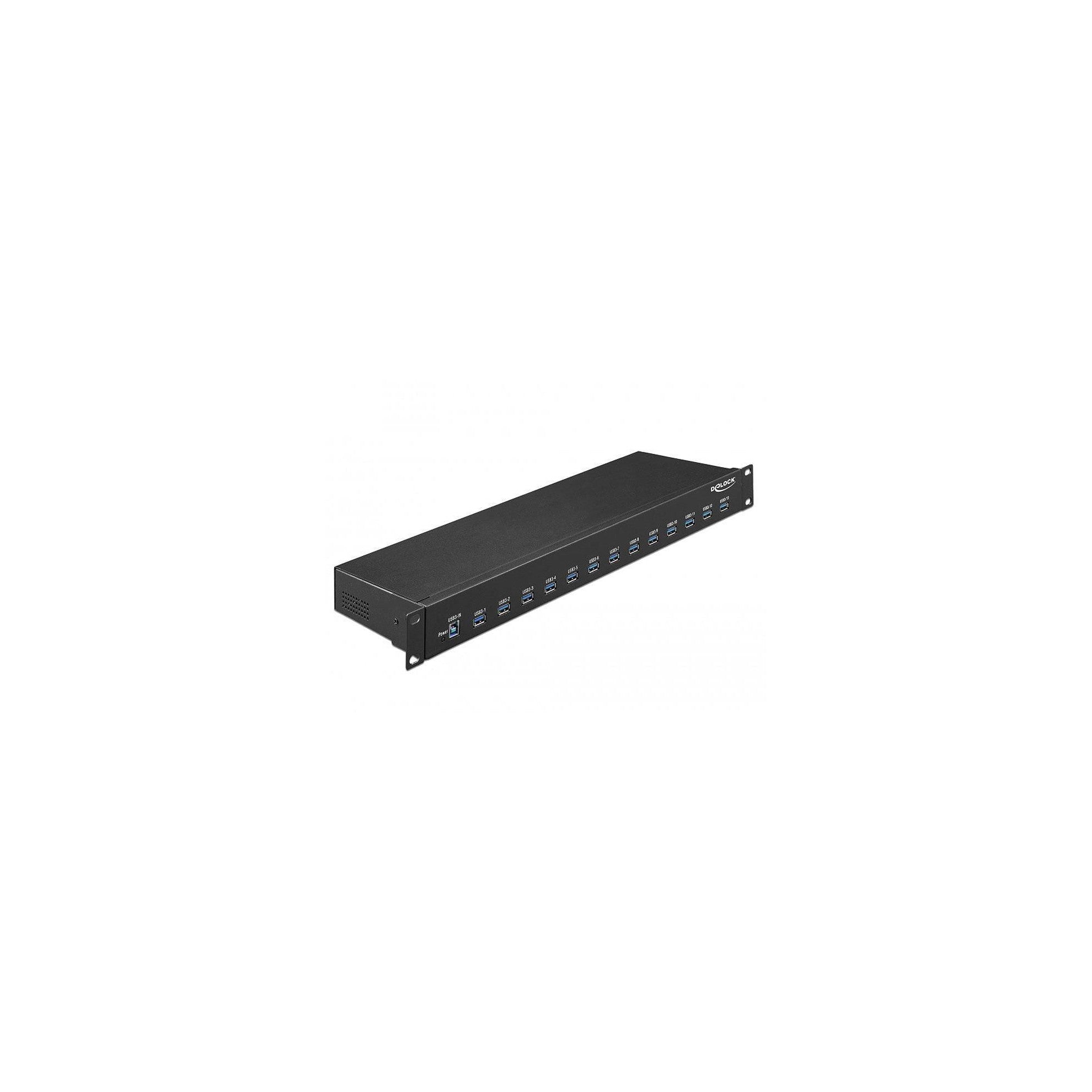 Delock 64039 Industrie USB-A HUB 13x Ports