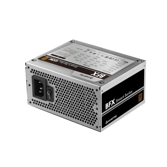 Chieftec Smart 450W Netzteil 20+4 pin ATX ATX Schwarz, Silber