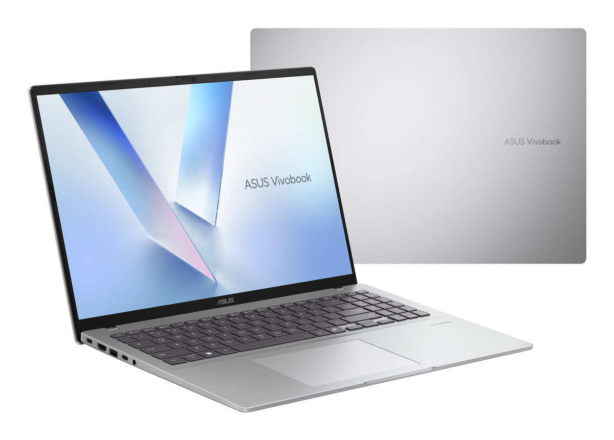 ASUS Vivobook 16 M1607KA-MB067W Copilot+ PC AMD Ryzen AI 7 350 Laptop 40,6 cm (16") WUXGA 16 GB DDR5-SDRAM 512 GB SSD Wi-Fi 6 (802.11ax) Windows 11 Home Silber