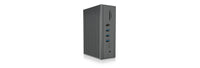 ICY BOX IB-DK2262AC, USB 3.2 Gen 1 Notebook DockingStation, USB 3.2 Gen 1 auf: 6x USB 3.2 Gen 1+2x HDMI®+1x GigabitLAN + Audio + Charger